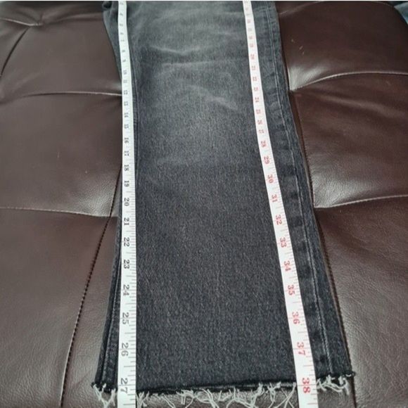 Urban Outfitter BDG Dillon High Rise Slim Straight Jean Black Womens Tag W29 L32 - Picture 15 of 16